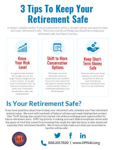 3 Tips to Keep Your Retirement Safe